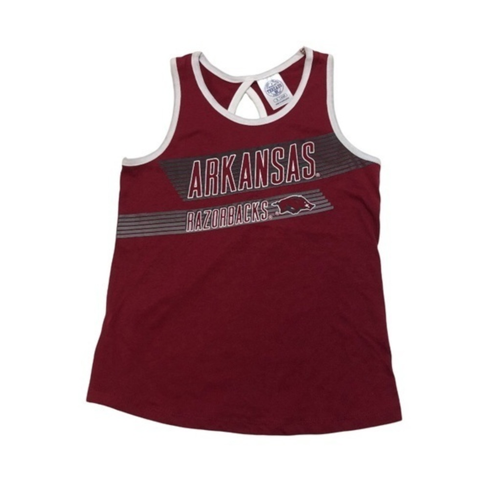NWOT Girls’ Arkansas Razorbacks Tank Top New Shirt